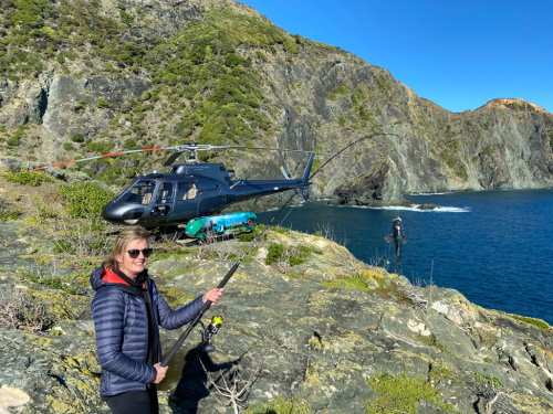 Heli-Fish Marlborough Sounds